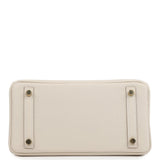 Hermes Birkin 25 Craie Togo Gold Hardware