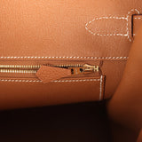 Hermes Birkin 35 Gold Togo Brushed Gold Hardware