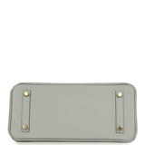 Hermes Shoulder Birkin Light 29 Bleu Glacier Evercolor Gold Hardware