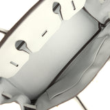 Hermes Shoulder Birkin Light 29 Bleu Glacier Evercolor Gold Hardware