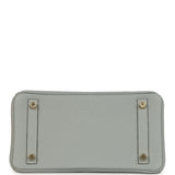 Hermes Birkin 25 Bleu Glacier Togo Gold Hardware