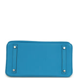 Hermes Birkin 30 Bleu Zanzibar Verso Togo Palladium Hardware