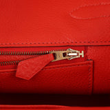 Pre-owned Hermes Birkin 35 Capucine Togo Gold Hardware