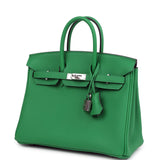Hermes Birkin 25 Bambou Togo Palladium Hardware