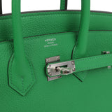 Hermes Birkin 25 Bambou Togo Palladium Hardware