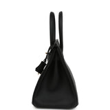 Pre-owned Hermes Birkin 30 Black Epsom Gold Hardware