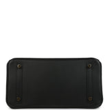 Pre-owned Hermes Birkin 30 Black Epsom Gold Hardware