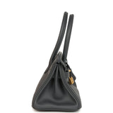 Hermes Shoulder Birkin Light 29 Ardoise Evercolor Gold Hardware