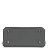 Hermes Shoulder Birkin Light 29 Ardoise Evercolor Gold Hardware