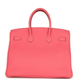 Hermes Birkin 35 Rose Lipstick Togo Gold Hardware