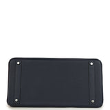 Hermes Special Order (HSS) Birkin 40 Bleu Nuit Verso Togo Palladium Hardware