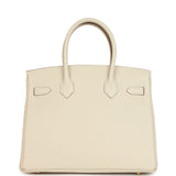 Hermes Birkin 30 Craie Togo Gold Hardware
