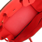 Hermes Birkin 30 Rouge de Coeur Togo Gold Hardware
