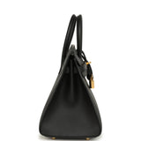 Hermes Birkin Sellier 25 Black Epsom Gold Hardware - Thumbnail View 3