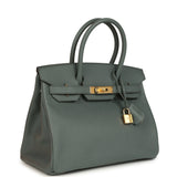 Hermes Birkin 30 Vert Amande Epsom Gold Hardware - Thumbnail View 2