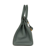 Hermes Birkin 30 Vert Amande Epsom Gold Hardware - Thumbnail View 3