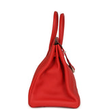 Hermes Birkin 35 Rouge Tomate Togo Palladium Hardware