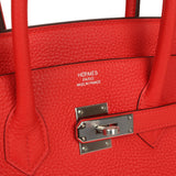 Hermes Birkin 35 Rouge Tomate Togo Palladium Hardware