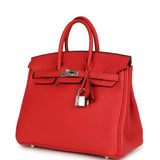 Hermes Birkin 25 Rouge Radieux Togo Palladium Hardware