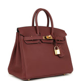 Hermes Birkin 25 Rouge H Togo Gold Hardware