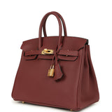 Hermes Birkin 25 Rouge H Togo Gold Hardware