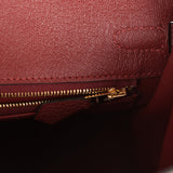 Hermes Birkin 25 Rouge H Togo Gold Hardware