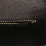 Hermes Birkin 30 Chocolate Togo Gold Hardware