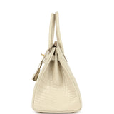 Hermes Birkin 30 Beton Matte Alligator Gold Hardware - Thumbnail View 3
