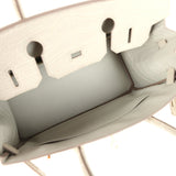 Hermes Birkin 30 Beton Matte Alligator Gold Hardware - Thumbnail View 9