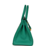Hermes Birkin 30 Vert Jade Epsom Gold Hardware