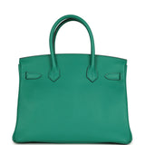 Hermes Birkin 30 Vert Jade Epsom Gold Hardware