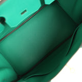 Hermes Birkin 30 Vert Jade Epsom Gold Hardware