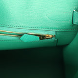 Hermes Birkin 30 Vert Jade Epsom Gold Hardware
