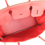 Hermes Birkin 30 Rouge Casaque Togo Gold Hardware