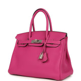 Hermes Birkin 30 Rose Poupre Togo Palladium Hardware