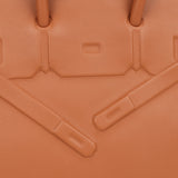 Hermes Birkin Shadow 25 Gold Swift Palladium Hardware