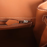 Hermes Birkin Shadow 25 Gold Swift Palladium Hardware