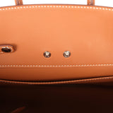 Hermes Birkin Shadow 25 Gold Swift Palladium Hardware