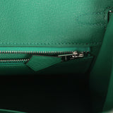 Hermes Birkin 25 Vert Vertigo Togo Palladium Hardware