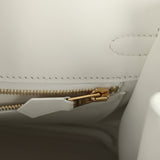 Hermes Birkin 25 New White Swift Gold Hardware - Thumbnail View 8