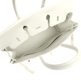 Hermes Birkin 25 New White Swift Gold Hardware - Thumbnail View 9