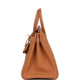 Pre-owned Hermes Birkin 25 Gold Togo Gold Hardware