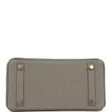 Hermes Birkin 25 Etain Togo Gold Hardware