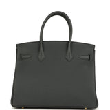 Hermes Birkin 30 Plomb Togo Permabrass Hardware