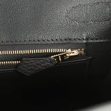 Hermes Birkin 30 Black Togo Gold Hardware