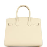 Hermes Birkin Sellier 30 Craie Epsom Gold Hardware