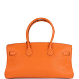 Vintage Hermes Shoulder Birkin 42 JPG Orange Clemence Gold Hardware