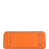 Vintage Hermes Shoulder Birkin 42 JPG Orange Clemence Gold Hardware