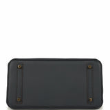 Pre-owned Hermes Colormatic Birkin 30 Caban, Chai & Black Swift Gold Hardware - Thumbnail View 6