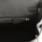 Hermes Birkin 25 Black Togo Palladium Hardware